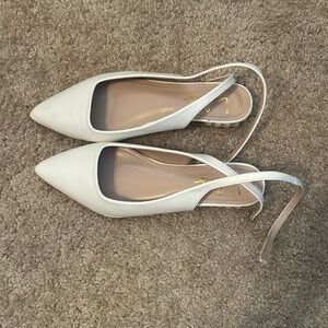 Ivory wedding shoes